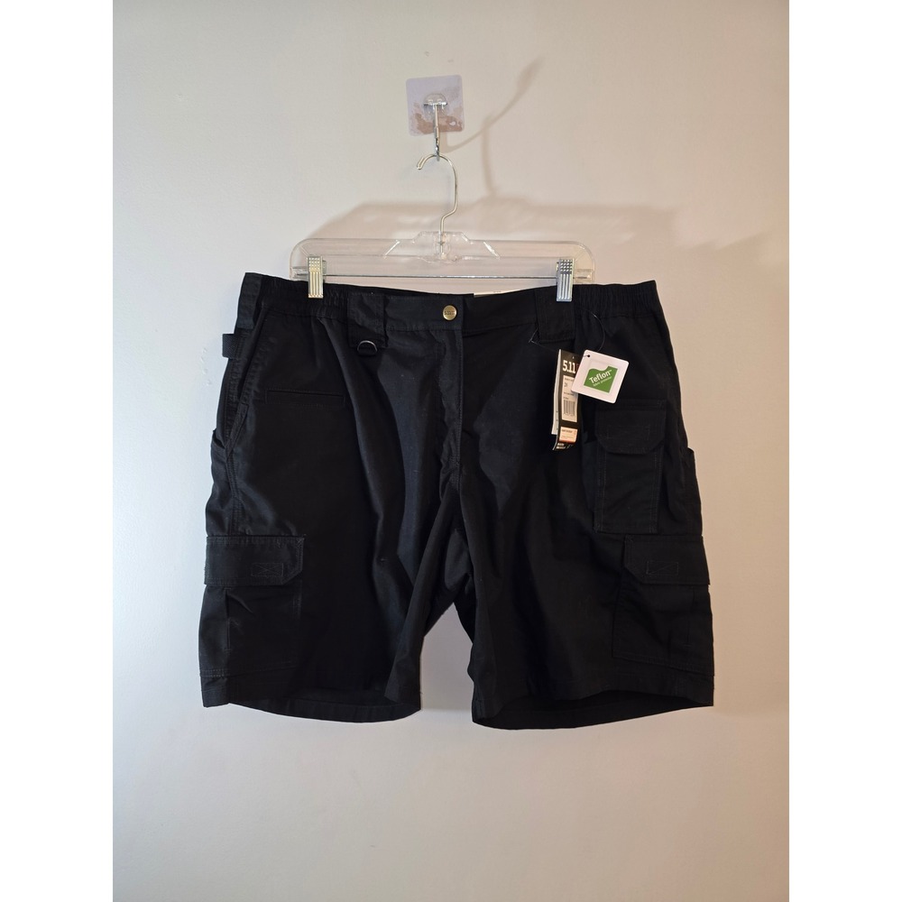 5.11 Tactical Womens Taclite Pro Shorts Black Cargo Pockets 20 NEW